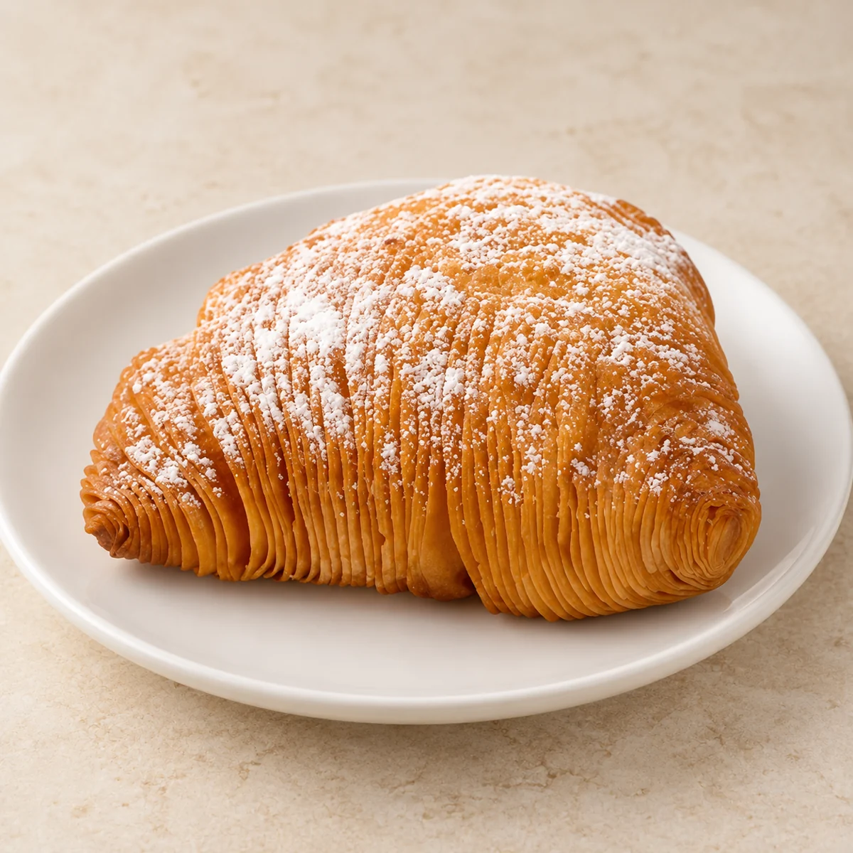 Sfogliatelle Ricci — visuel de présentation d’après photo du restaurant